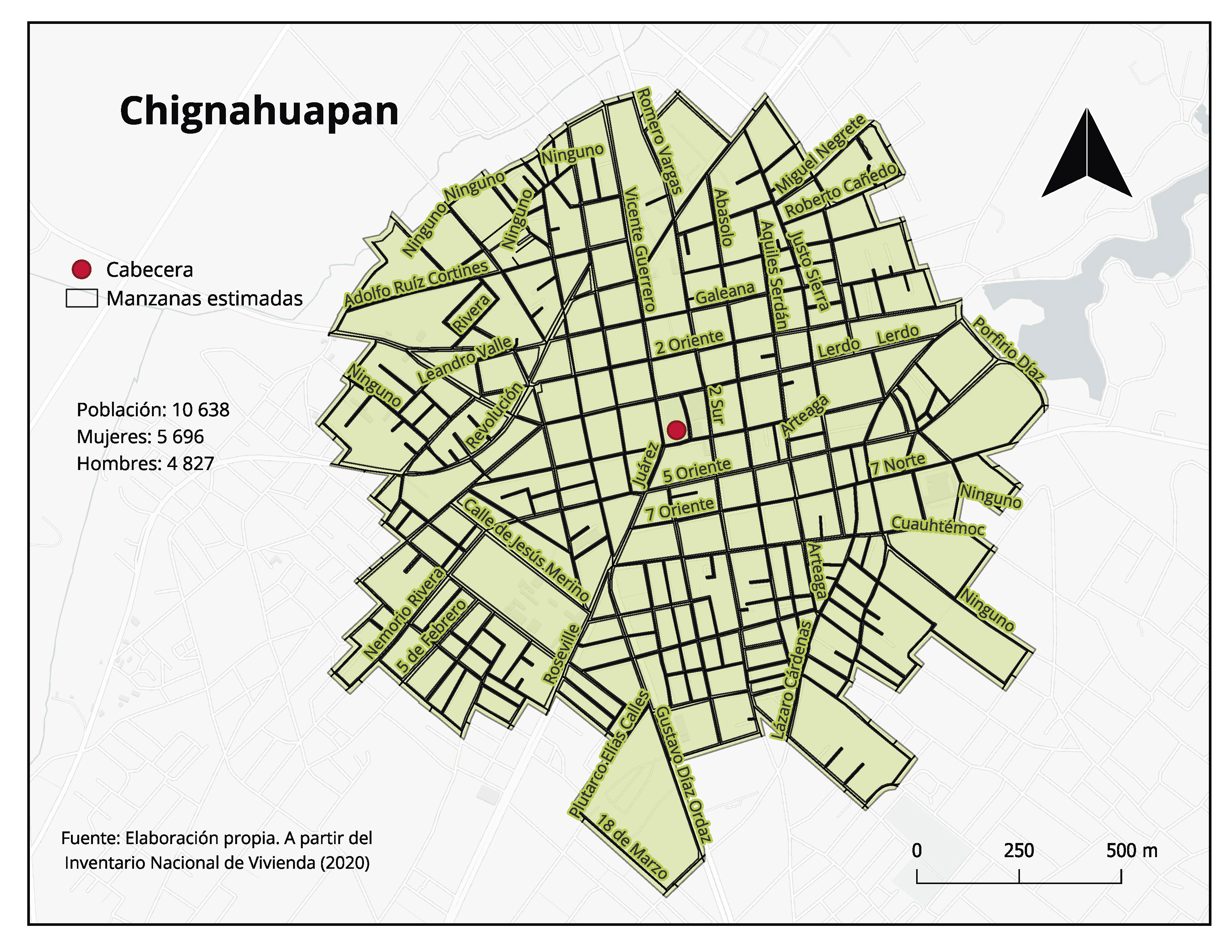 Mapa Chignahuapan